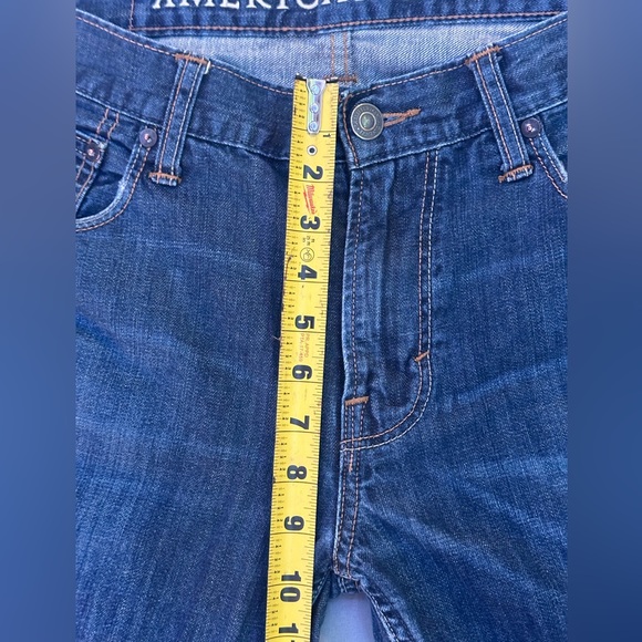 American Eagle original straight jeans. Size 32w and 32 inseam. 100%cotton - Picture 4 of 10